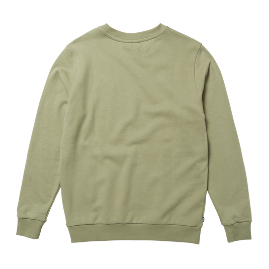 Mystic The Chief Crew Sweatshirt-Olive Green