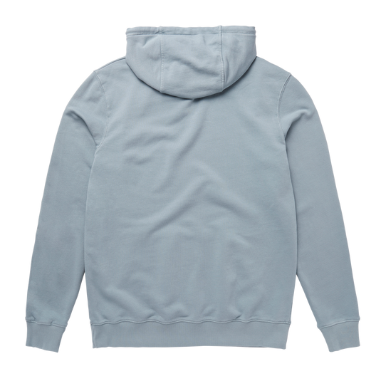 Mystic Iconic Hooded Sweatshirt-Grey Blue