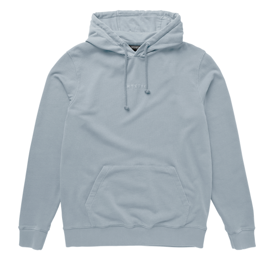 Mystic Iconic Hooded Sweatshirt-Grey Blue