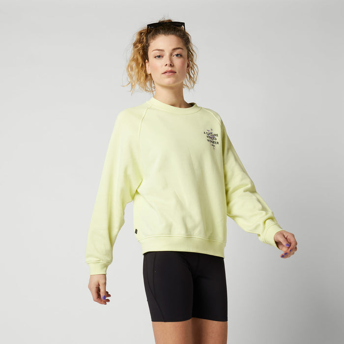 Mystic Culture Crew Sweatshirt-Summer Green