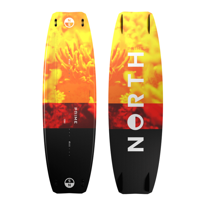 2024 North Prime Kiteboard-Sunset Yellow