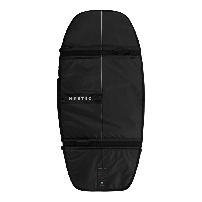 Mystic Saga Wheeled Foil Boardbag-Black