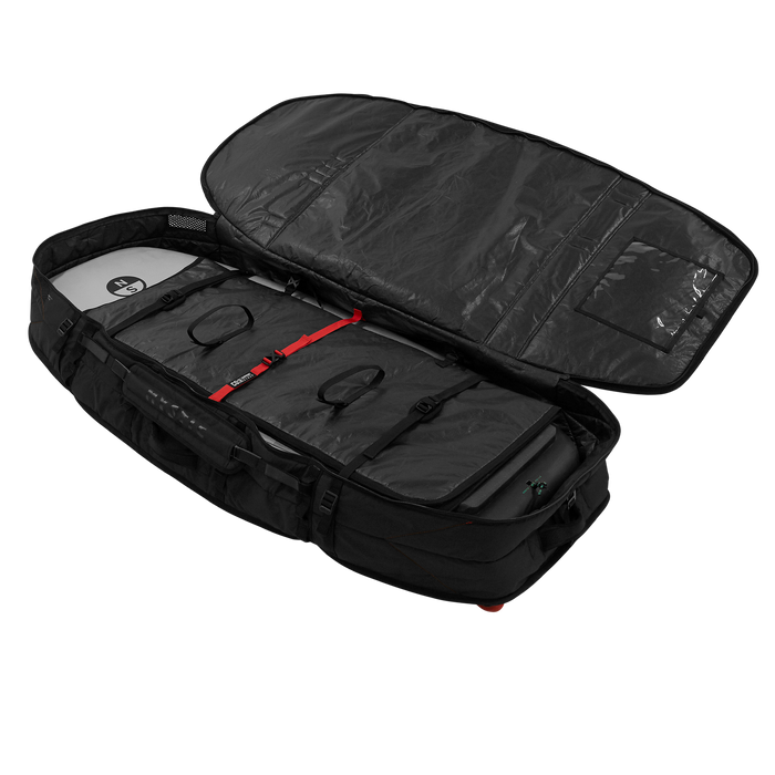 Mystic Saga Wheeled Foil Boardbag-Black