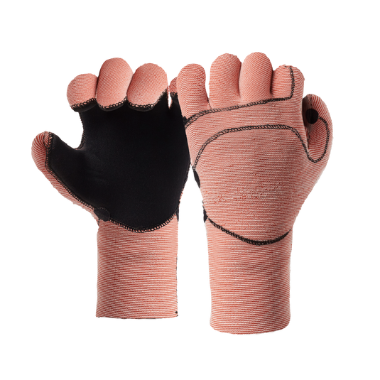 Mystic Roam 3mm Precurved Gloves-Black