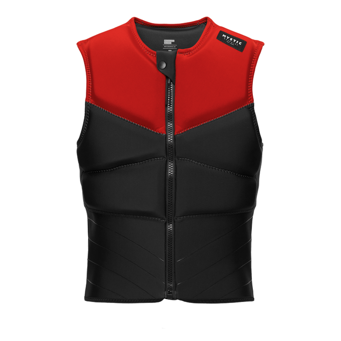 Mystic Block Impact Fzip Vest-Red