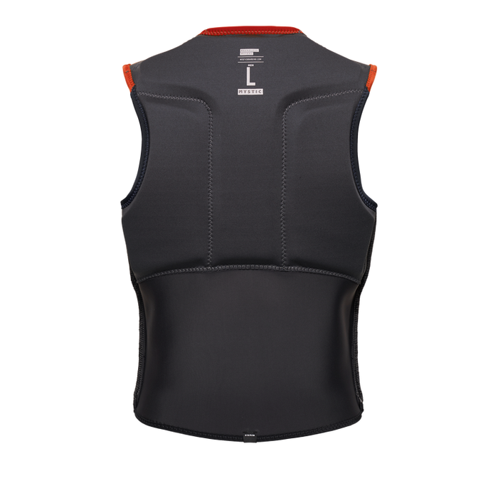 Mystic Block Impact Fzip Vest-Red