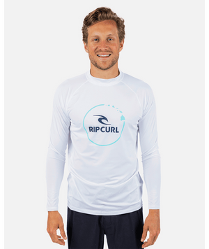 Rip Curl Island Vibe UPF L/S Rashguard-White