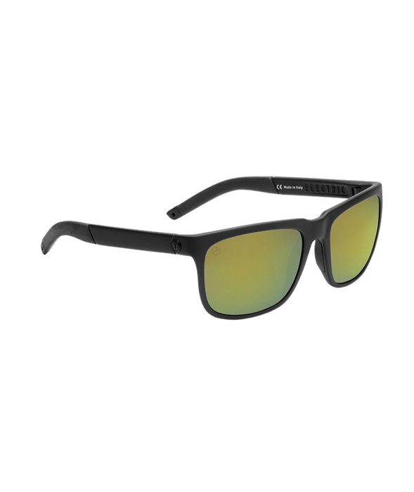 Electric Knoxville S Sunglasses-Matte Black/Green Polar Pro