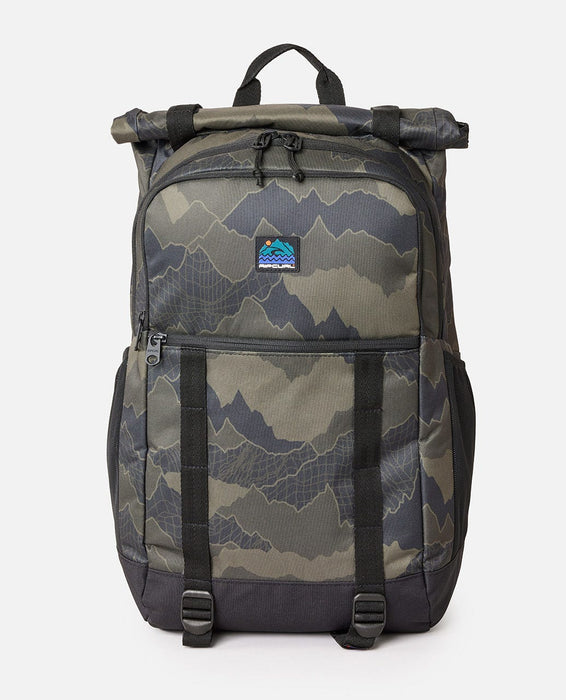 Rip Curl Dawn Patrol 30L Search Backpack-Black/Olive