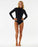 Rip Curl Premium Surf L/S One Piece-Black