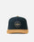 Rip Curl Routine Curve Trucker Hat-Black/Tan