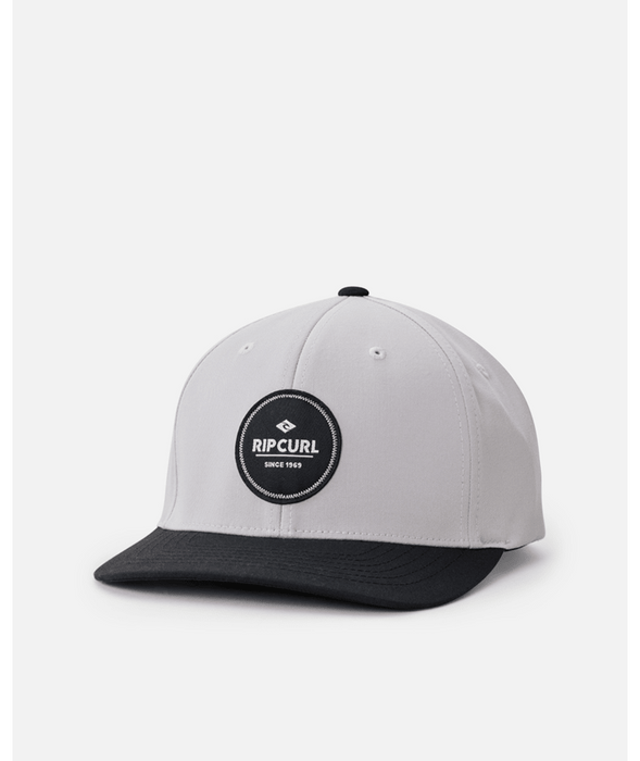 Rip Curl Routine Flexfit Hat-Grey Marle