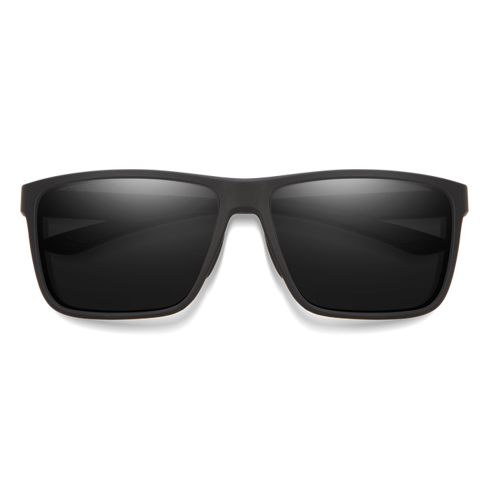 Smith Riptide Sunglasses-Matte Black/ChromaPop Glass Polar Black