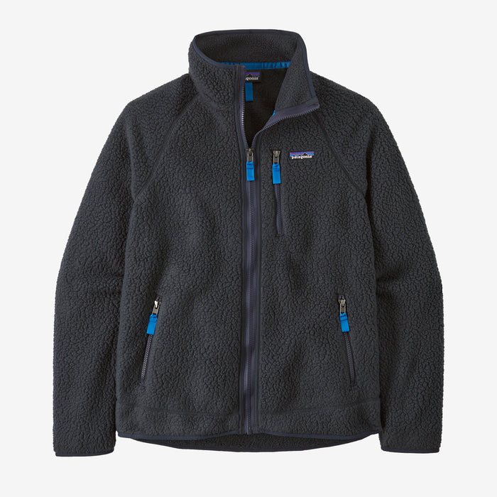 Patagonia Retro Pile Jacket-Pitch Blue w/Endless Blue