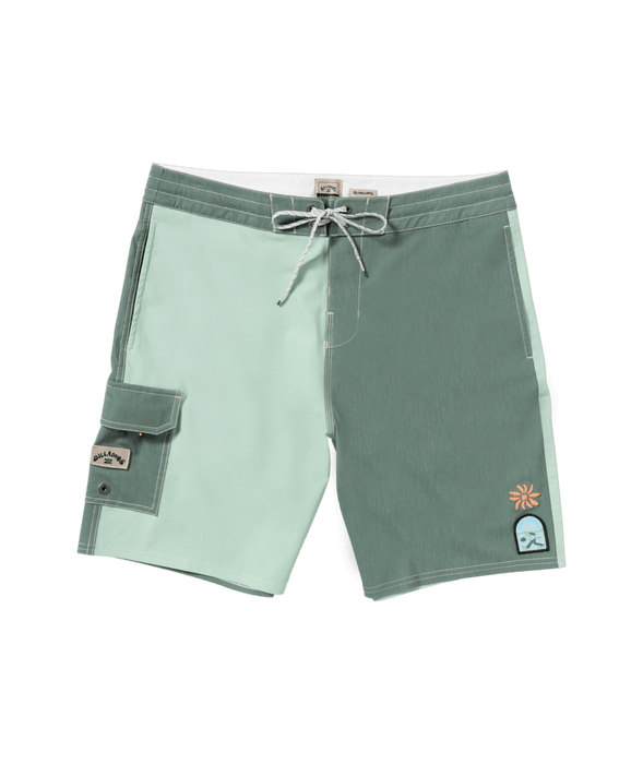 Billabong Sunshine LT Boardshorts-Green Tea