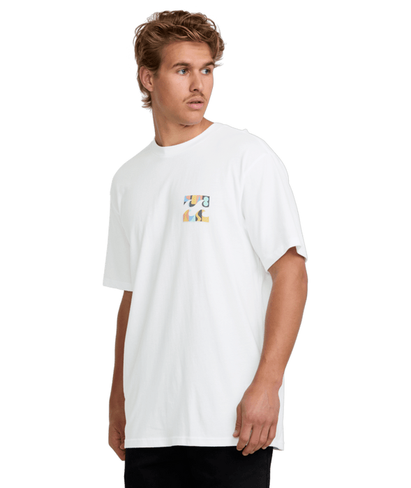 Billabong Crayon Wave Premium Tee-White