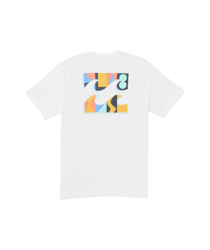 Billabong Crayon Wave Premium Tee-White