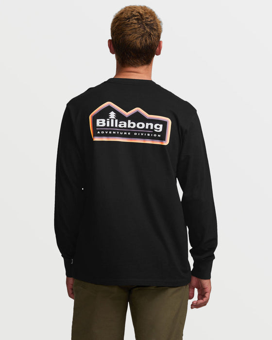 Billabong Range Adiv L/S Tee-Black