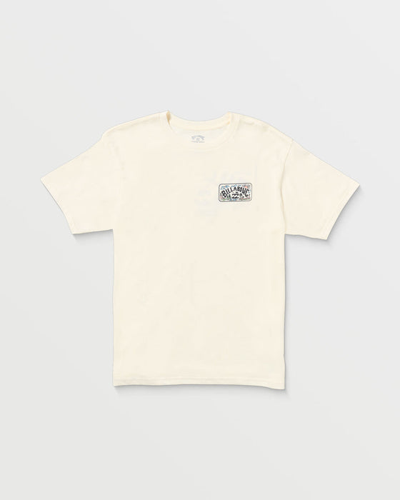 Billabong Scenic Arch Adiv Tee-Off White