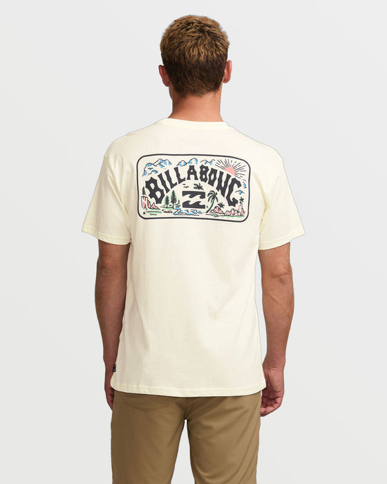 Billabong Scenic Arch Adiv Tee-Off White