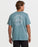 Billabong Rockies Adiv Tee-Glacier Blue