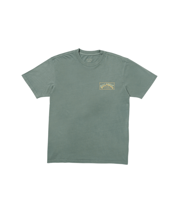 Billabong Original Arch Premium WW Tee-Dark Slate