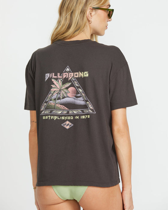 Billabong Retro Surfin Tee-Off Black