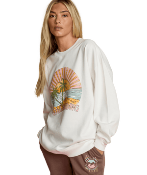 Billabong Island Life Crew Sweatshirt-Salt Crystal