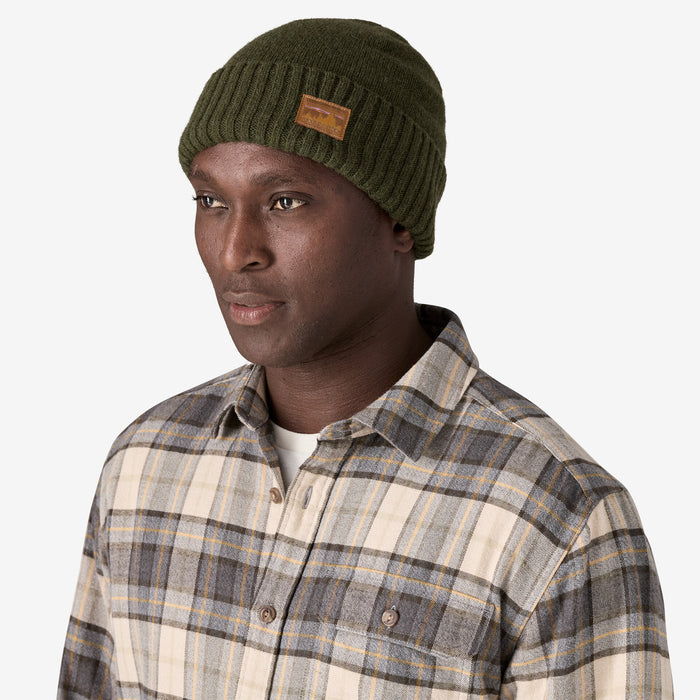 Patagonia Brodeo Beanie-73 Skyline: Pine Needle Green