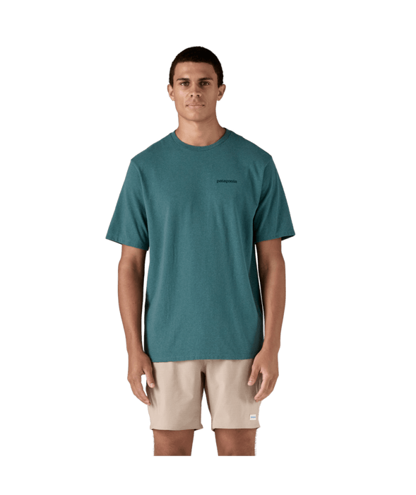 Patagonia Flying Fish Responsibili-Tee-Sea Spray Tidal Teal