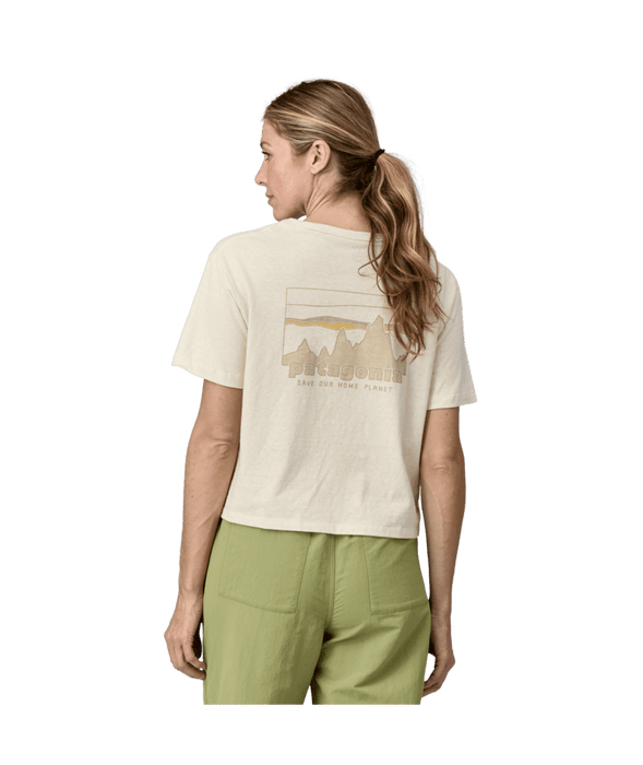 Patagonia 73 Skyline Easy Cut Responsibili-Tee-Birch White