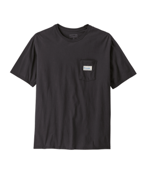 Patagonia Water People Organic Pocket Tee-Ink Black