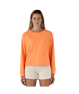 Patagonia Swelldrifter Easy Cut Organic L/S Tee-Heirloom Peach