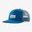 Patagonia Relaxed Trucker Hat-Water People Label: Endless Blue