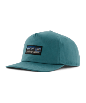 Patagonia Boardshort Label Funfarer Hat-Wetland Blue