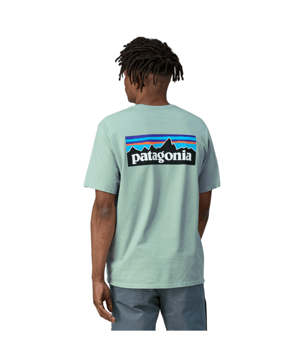 Patagonia Men s P 6 Logo Responsibili Tee Wispy Green XL