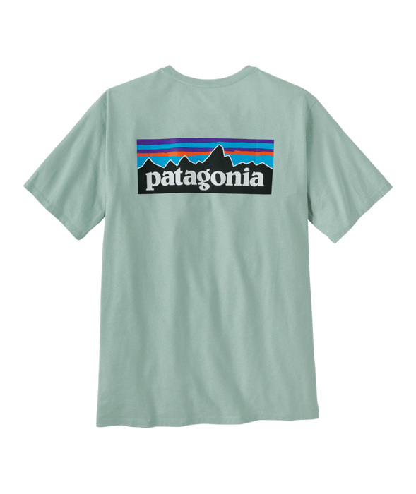 Patagonia P-6 Logo Responsibili-Tee-Wispy Green