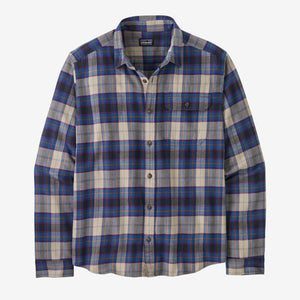 Patagonia LW Fjord Flannel L/S Shirt-Spotter: Endless Blue