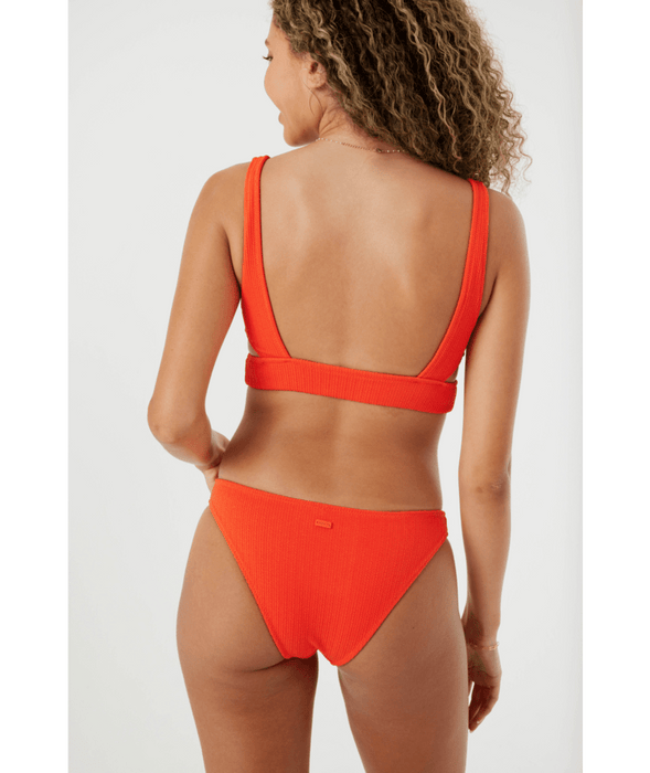 Roxy Aruba Hipster Full Bottom-Red