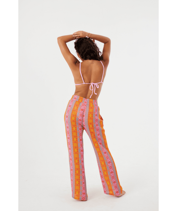 Roxy Beachside Cover Up Pants-Multi