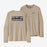 Patagonia Cap Cool Daily Graphic L/S Tee-Boardshort Logo: Pumice X-Dye