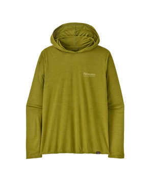 Patagonia Cap Cool Daily Graphic Hooded L/S Shirt-Graze Green X-Dye