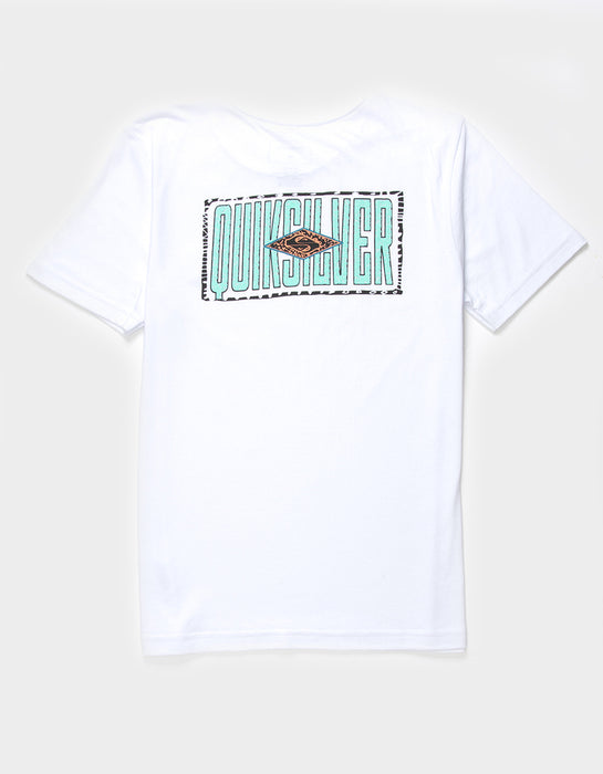 Quiksilver Youth Fossilized Tee-White