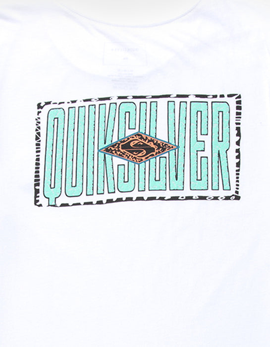 Quiksilver Youth Fossilized Tee-White