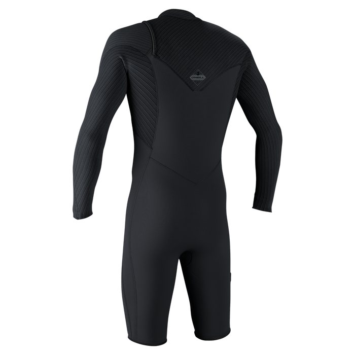 O'Neill Hyperfreak 2mm CZ L/S Springsuit-Gunmtl/Gunmtl