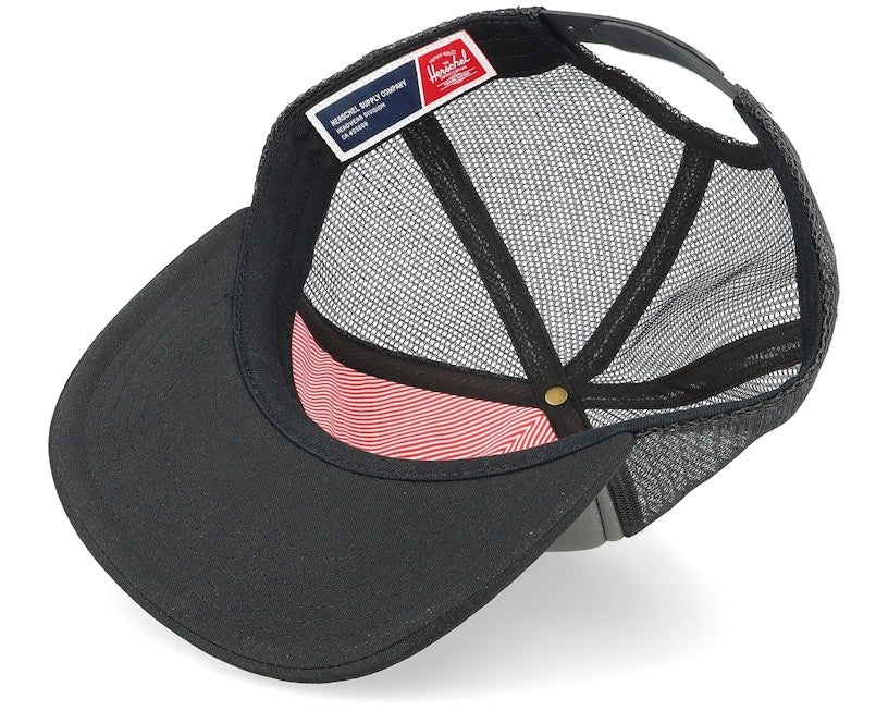 Herschel Whaler Mesh Hat-Gargoyle/Black