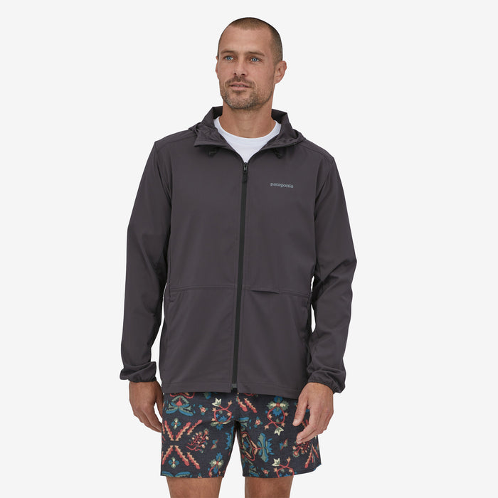 Patagonia Stretch Terre Planing Hooded Jacket-Ink Black