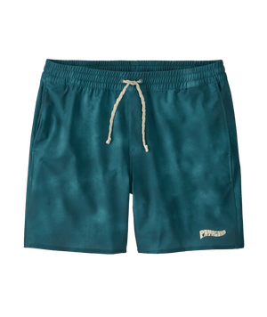 Patagonia Hydropeak Volley 16 in Boardshorts-Sea Spray: Tidal Teal