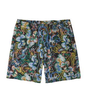 Patagonia Hydropeak Volley 16 in Boardshorts-Undersea: Black