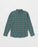 Volcom Caden Plaid L/S Shirt-Sea Green